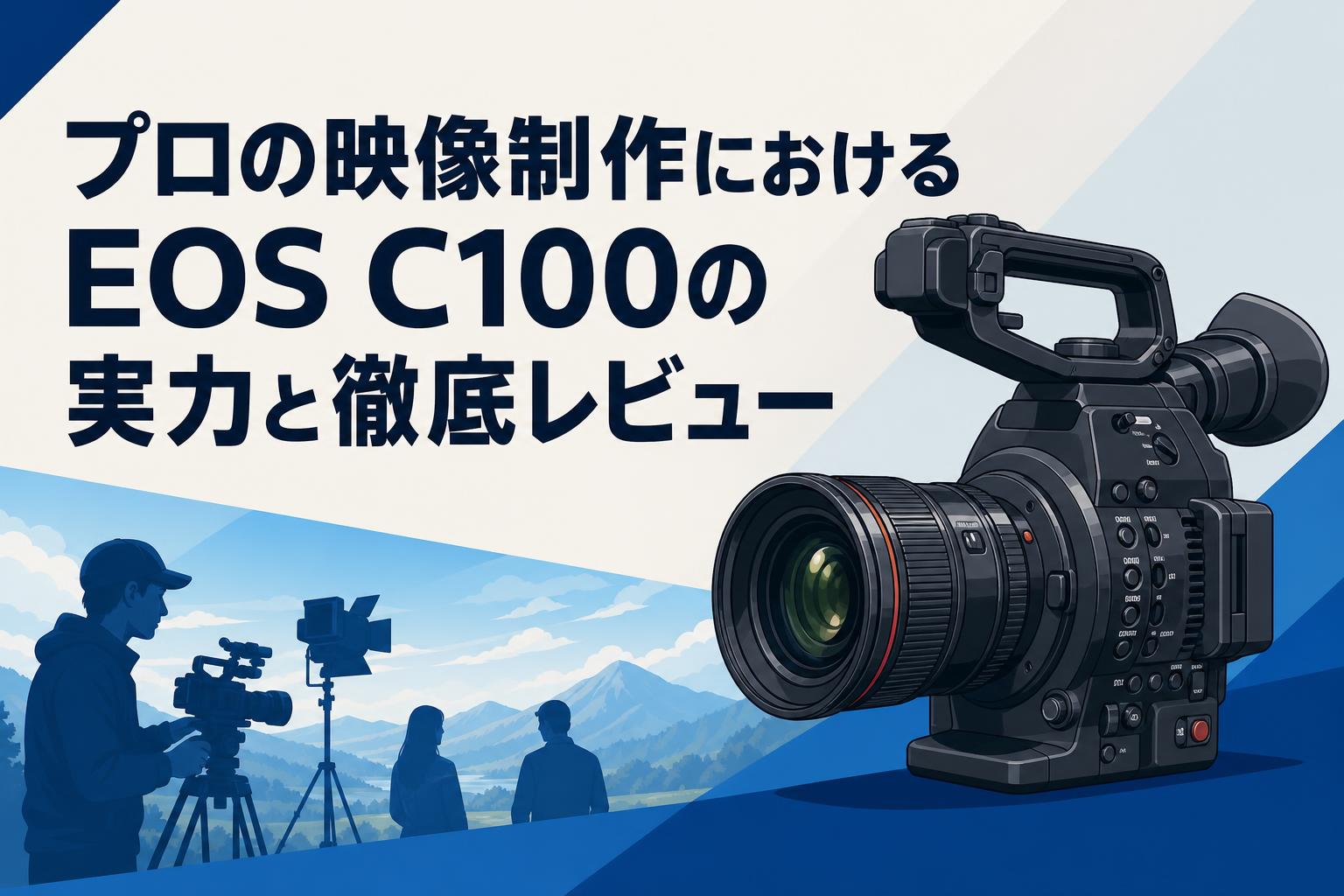 プロの映像制作におけるEOS C100の実力と徹底レビュー | PANDA TIMES