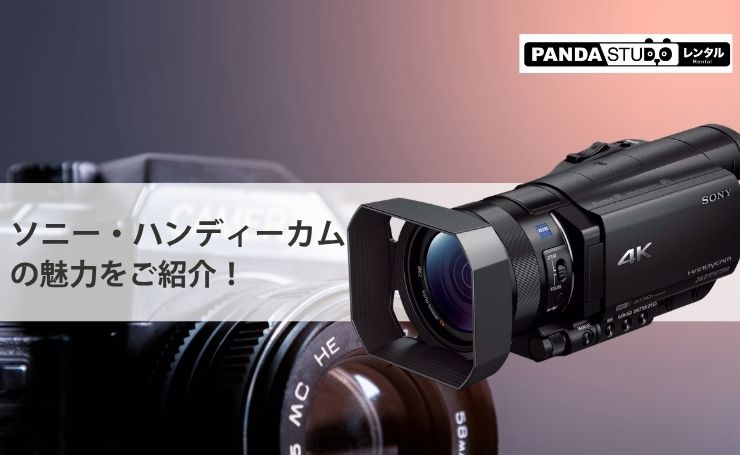 ソニー・ハンディーカムの魅力をご紹介！ | PANDA TIMES（パンダタイムス）