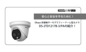 Okayo 非接触サーモグラフィードーム型カメラ DS-2TD1217B-3/PAの紹介 