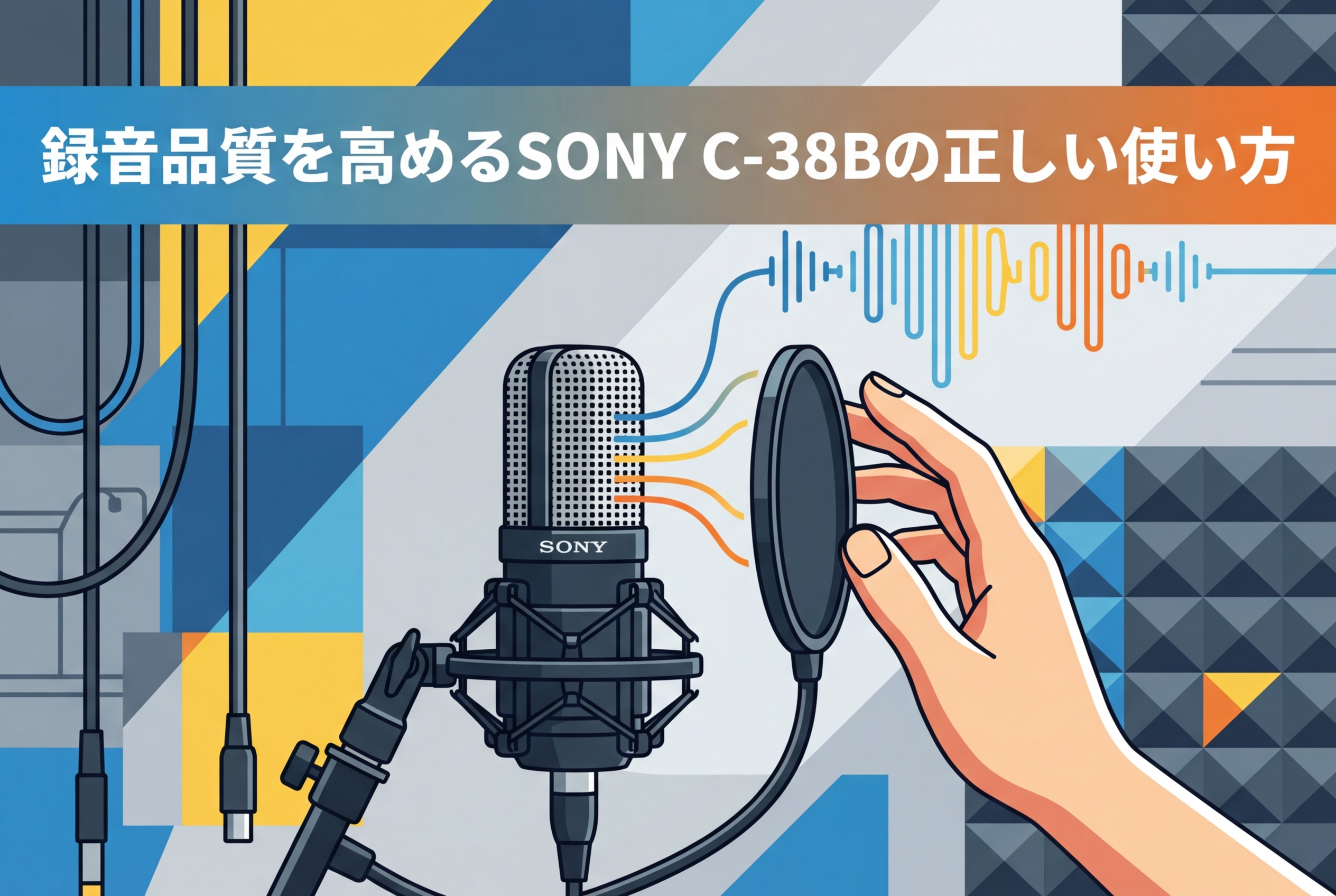 録音品質を高めるSONY C-38Bの正しい使い方 | PANDA TIMES（パンダ