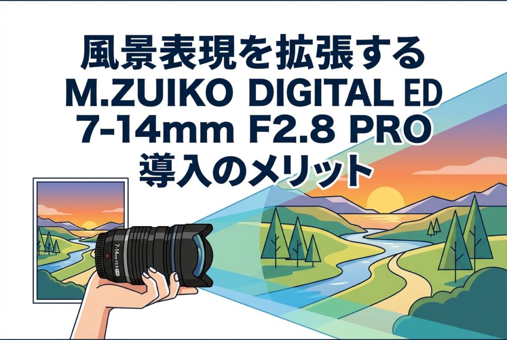 ■ほぼ新品■ M.ZUIKO DIGITAL ED 7-14mm F2.8 M.ZUIKO DIGITAL ED 7-14mm F2.8 PRO レビュー完全版 - とるなら