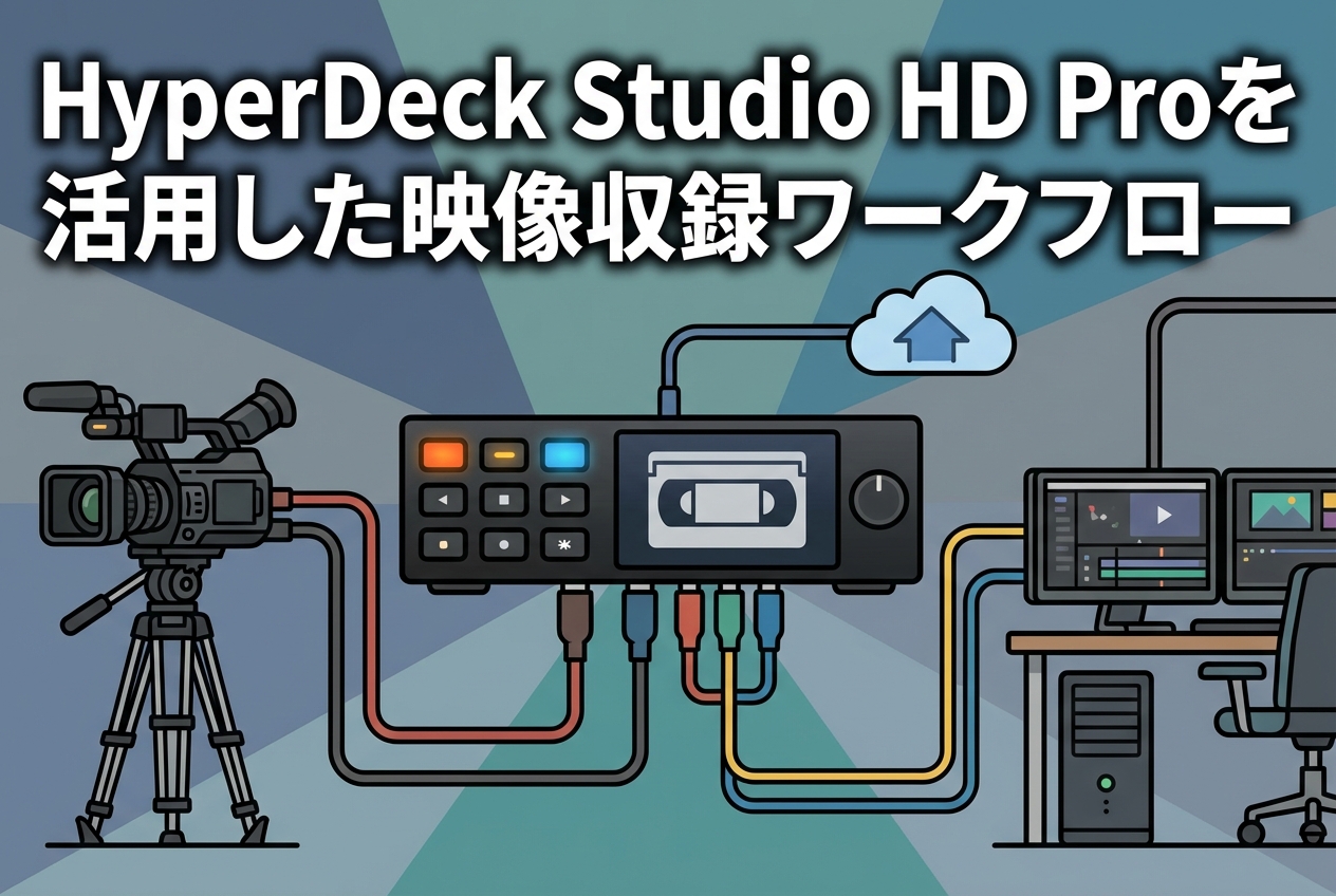 は*み様 動作確認済！ 速聴機 4GX4倍速 Hi-END Limited ＋C HyperDeck Studio HD Proを活用した映像収録ワークフロー | PANDA