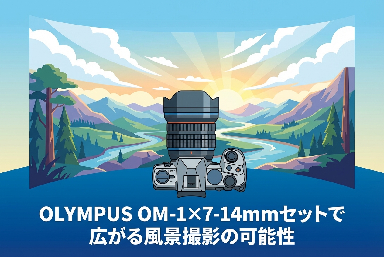 OLYMPUS OM-1×7-14mmセットで広がる風景撮影の可能性 | PANDA TIMES