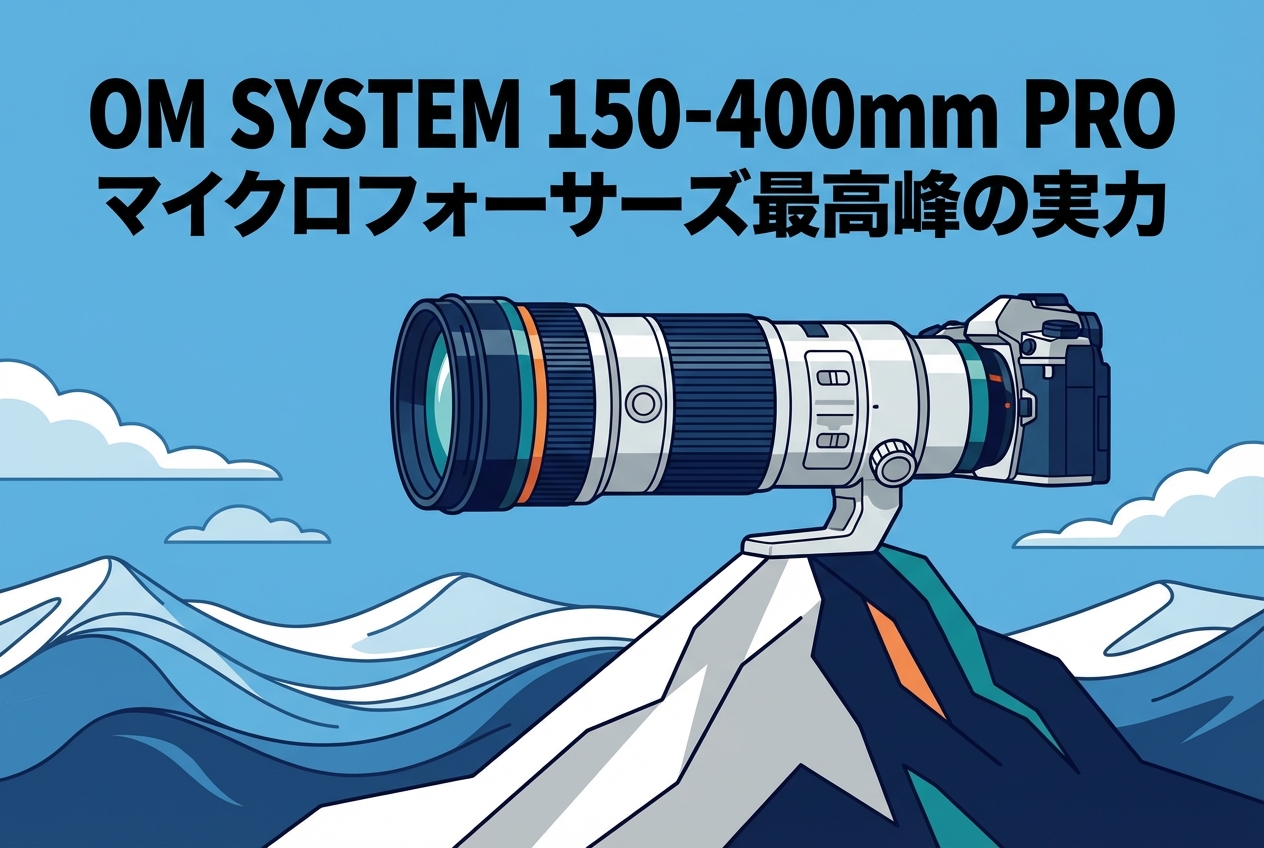 OM SYSTEM 150-400mm PRO マイクロフォーサーズ最高峰の実力 | PANDA