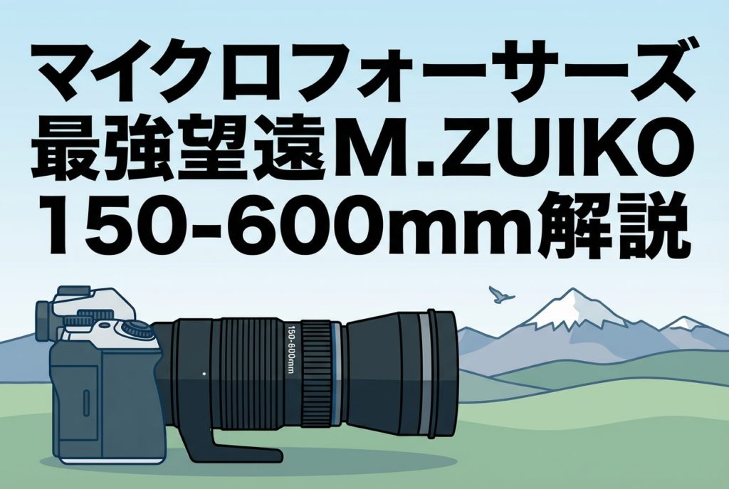 マイクロフォーサーズ最強望遠M.ZUIKO 150-600mm解説 | PANDA TIMES
