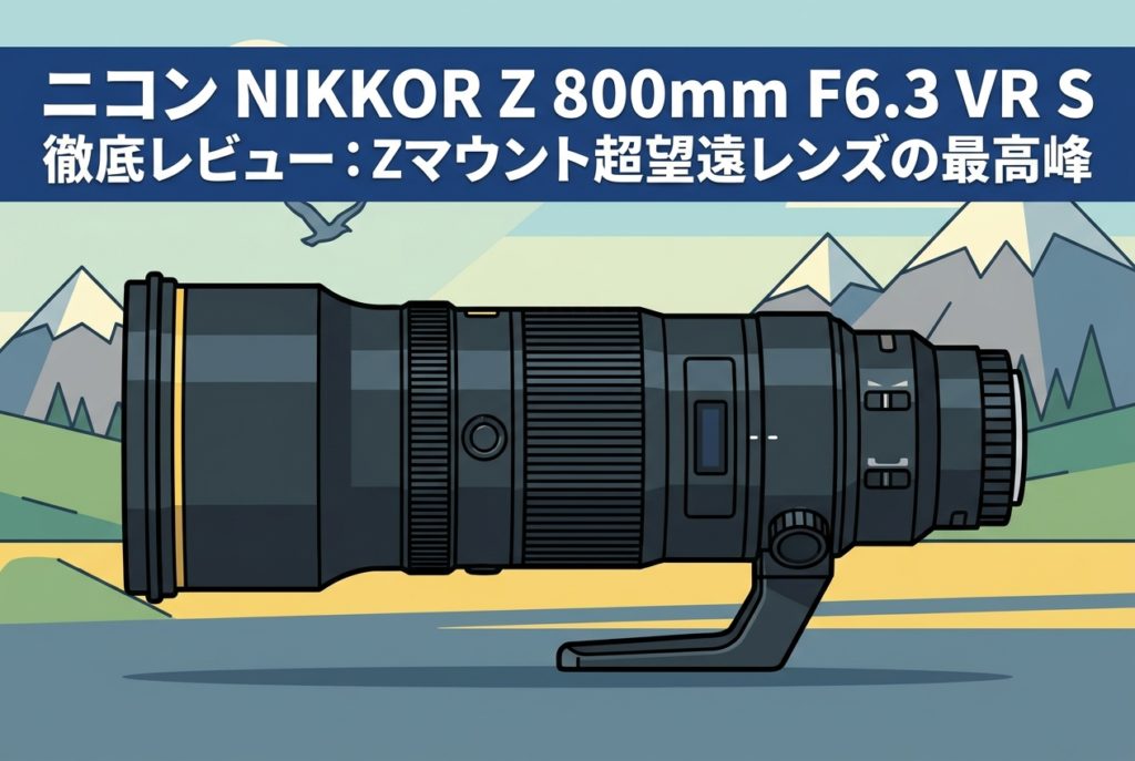 ニコン NIKKOR Z 800mm F6.3 VR S 徹底レビュー：Zマウント超望遠