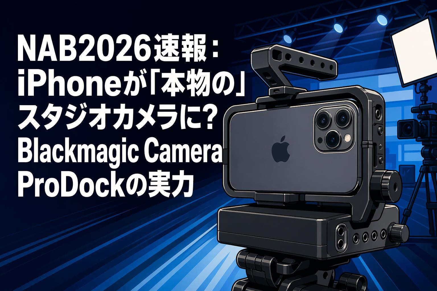 iPhone 17 Proをプロ仕様に。Blackmagic ProDock徹底レビュー | PANDA