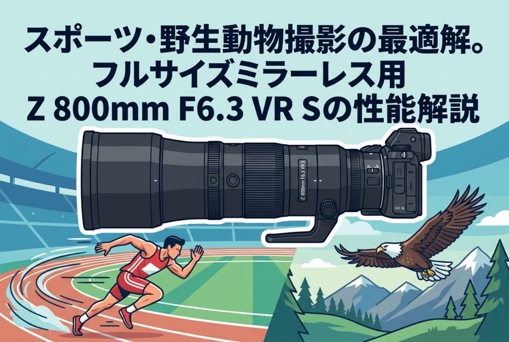 パ*ダ様 大量カメラ￼など ￼まとめ スポーツ・野生動物撮影の最適解。フルサイズミラーレス用Z 800mm F6.3