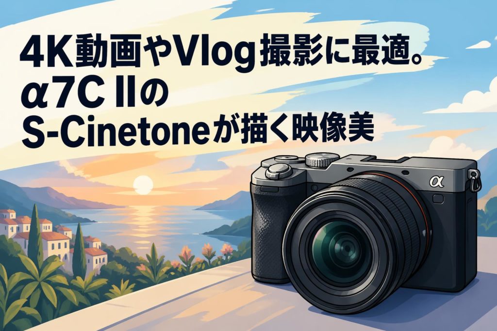 4K動画やVlog撮影に最適。α7C IIのS-Cinetoneが描く映像美 | PANDA