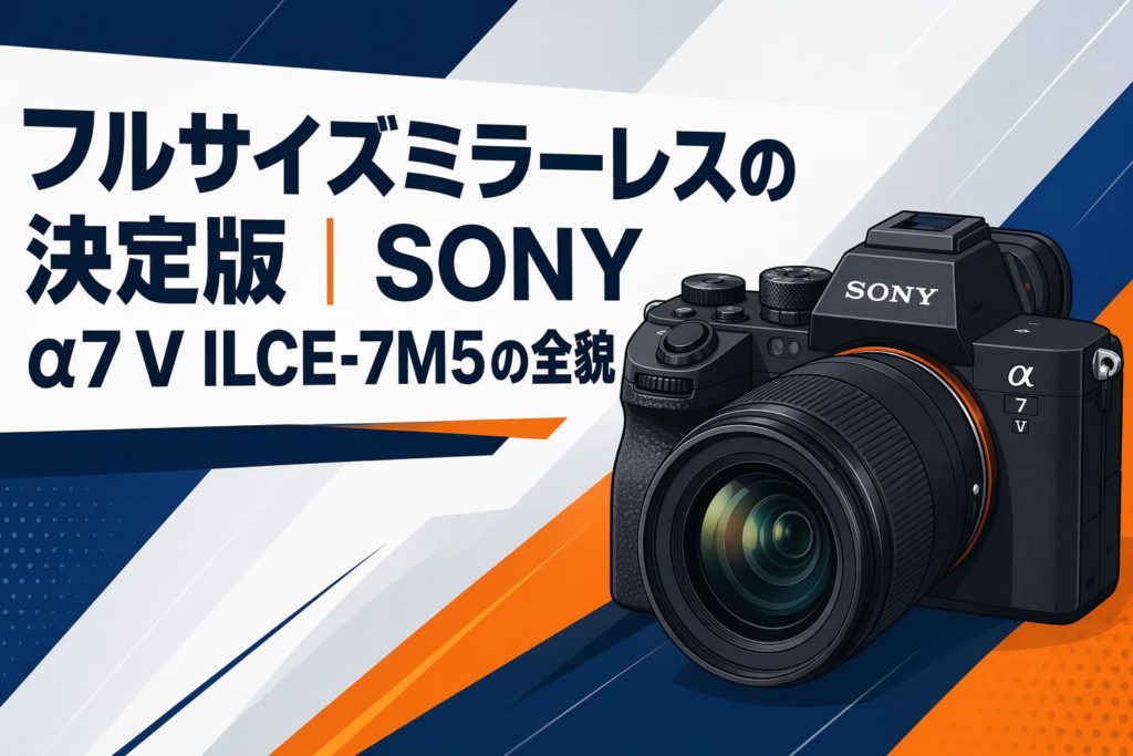 フルサイズミラーレスの決定版｜SONY α7 V ILCE-7M5の全貌 | PANDA