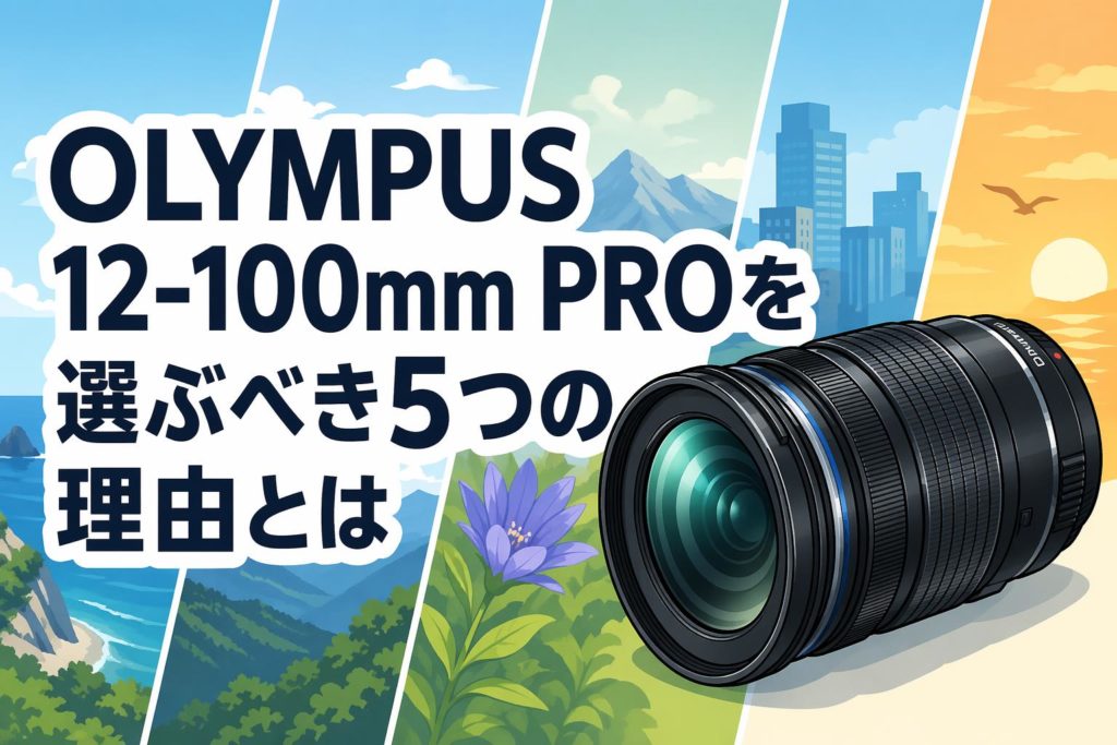 OLYMPUS 12-100mm PROを選ぶべき5つの理由とは | PANDA TIMES（パンダ