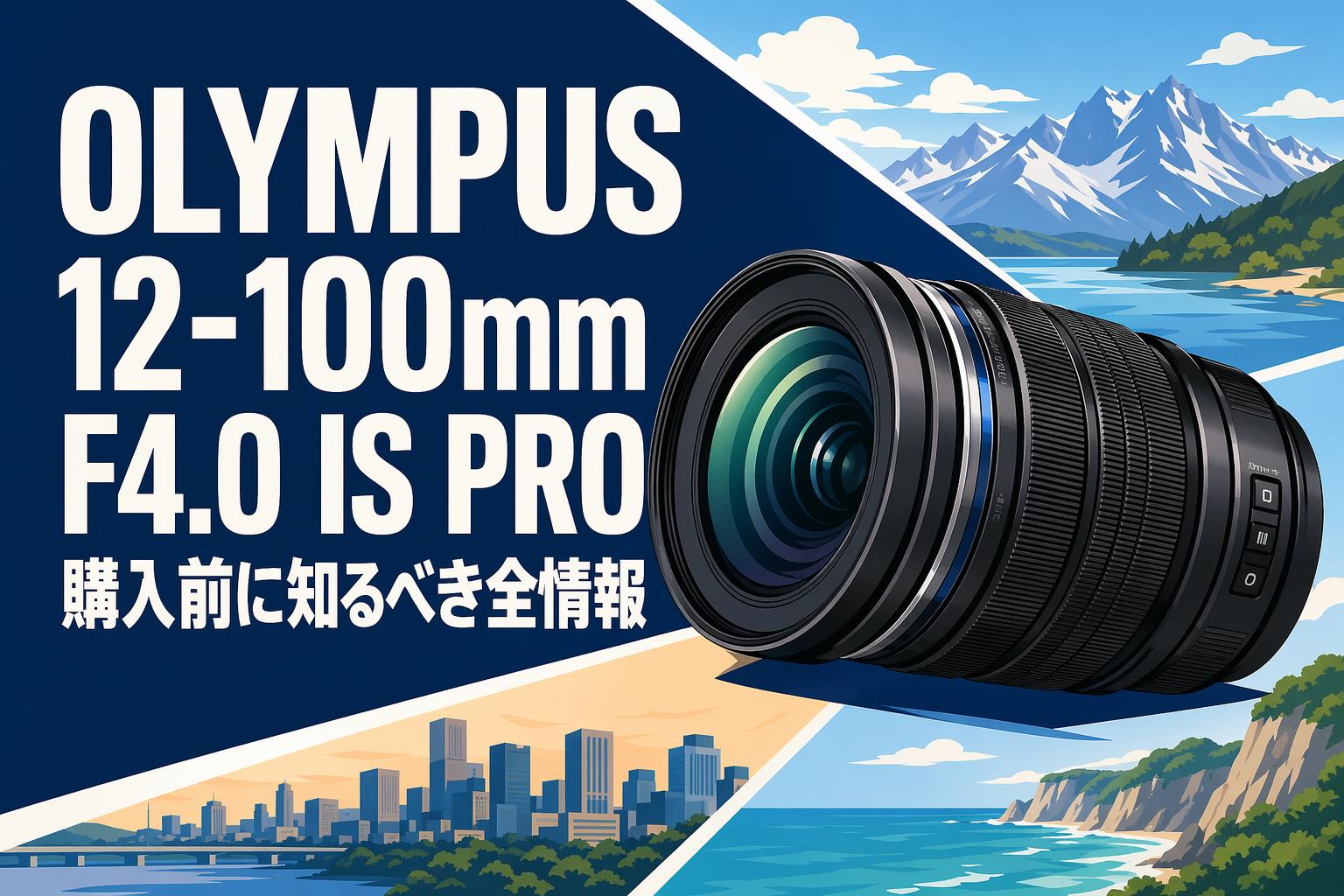 OLYMPUS 12-100mm F4.0 IS PRO購入前に知るべき全情報 | PANDA TIMES
