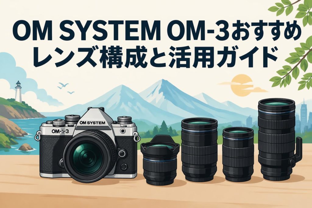 OM SYSTEM OM-3おすすめレンズ構成と活用ガイド | PANDA TIMES（パンダ