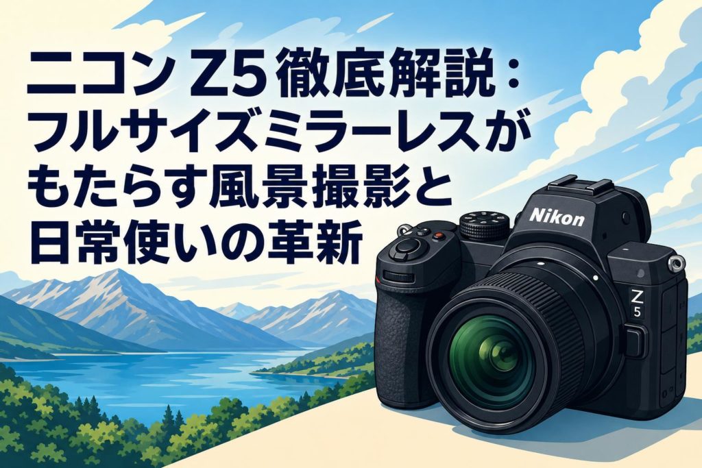 ニコン Z5徹底解説：フルサイズミラーレスがもたらす風景撮影と日常