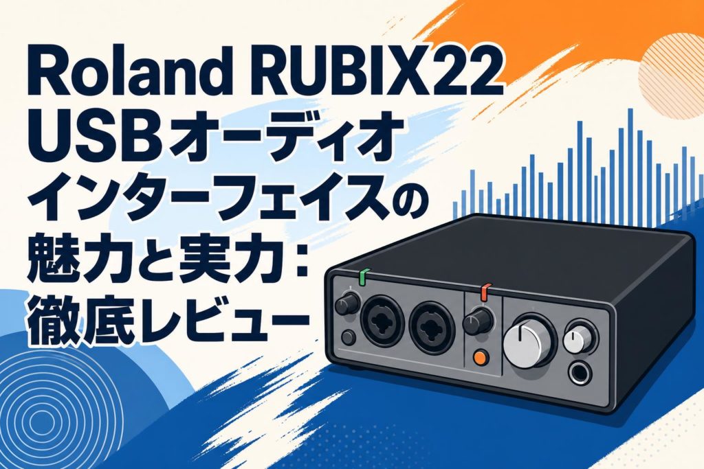 Roland Rubix22 外箱無し Roland RUBIX22 USB オーディオインターフェイス ローランド