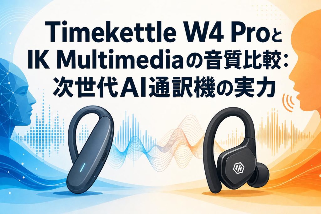 Timekettle W4 Pro（タイムケトル）　新品同様 W4 プロAI通訳イヤホン – Timekettle