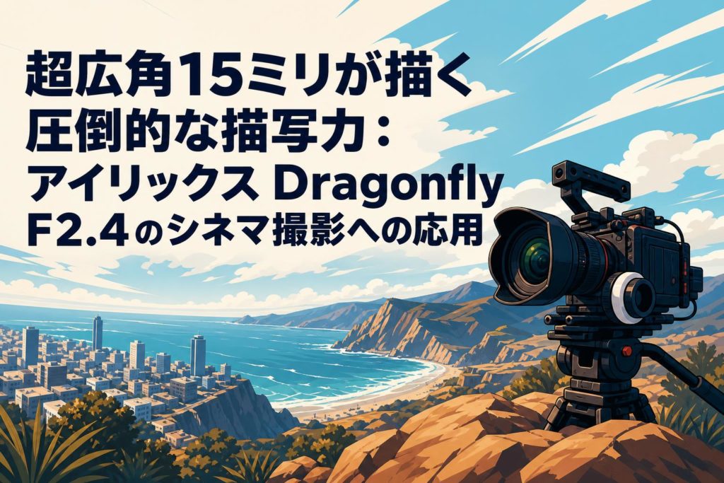 中距離撮影用カメラ 超広角15ミリが描く圧倒的な描写力：アイリックス Dragonfly F2.4の