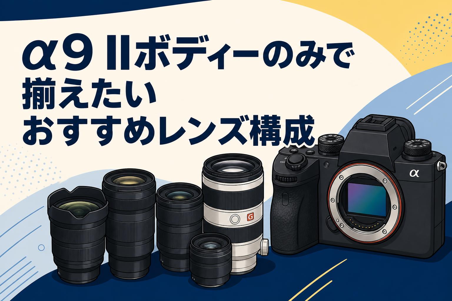 α9 IIボディーのみで揃えたいおすすめレンズ構成 | PANDA TIMES