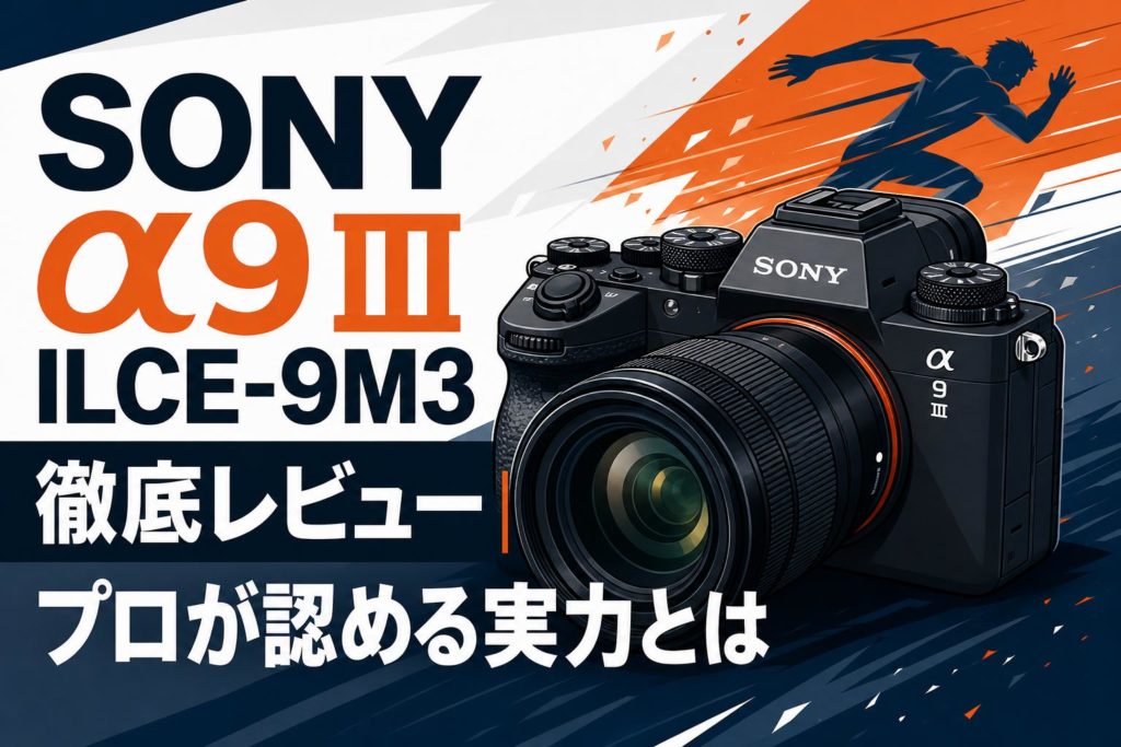 SONY α9 III ILCE-9M3 徹底レビュー｜プロが認める実力とは | PANDA