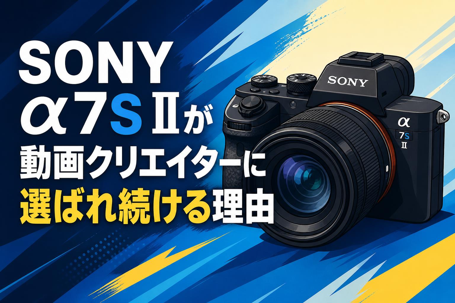 SONY α7S IIが動画クリエイターに選ばれ続ける理由 | PANDA TIMES