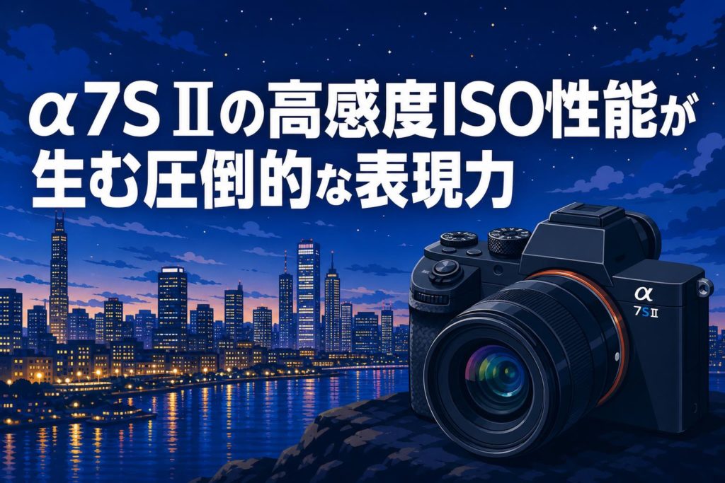 α7S IIの高感度ISO性能が生む圧倒的な表現力 | PANDA TIMES（パンダ