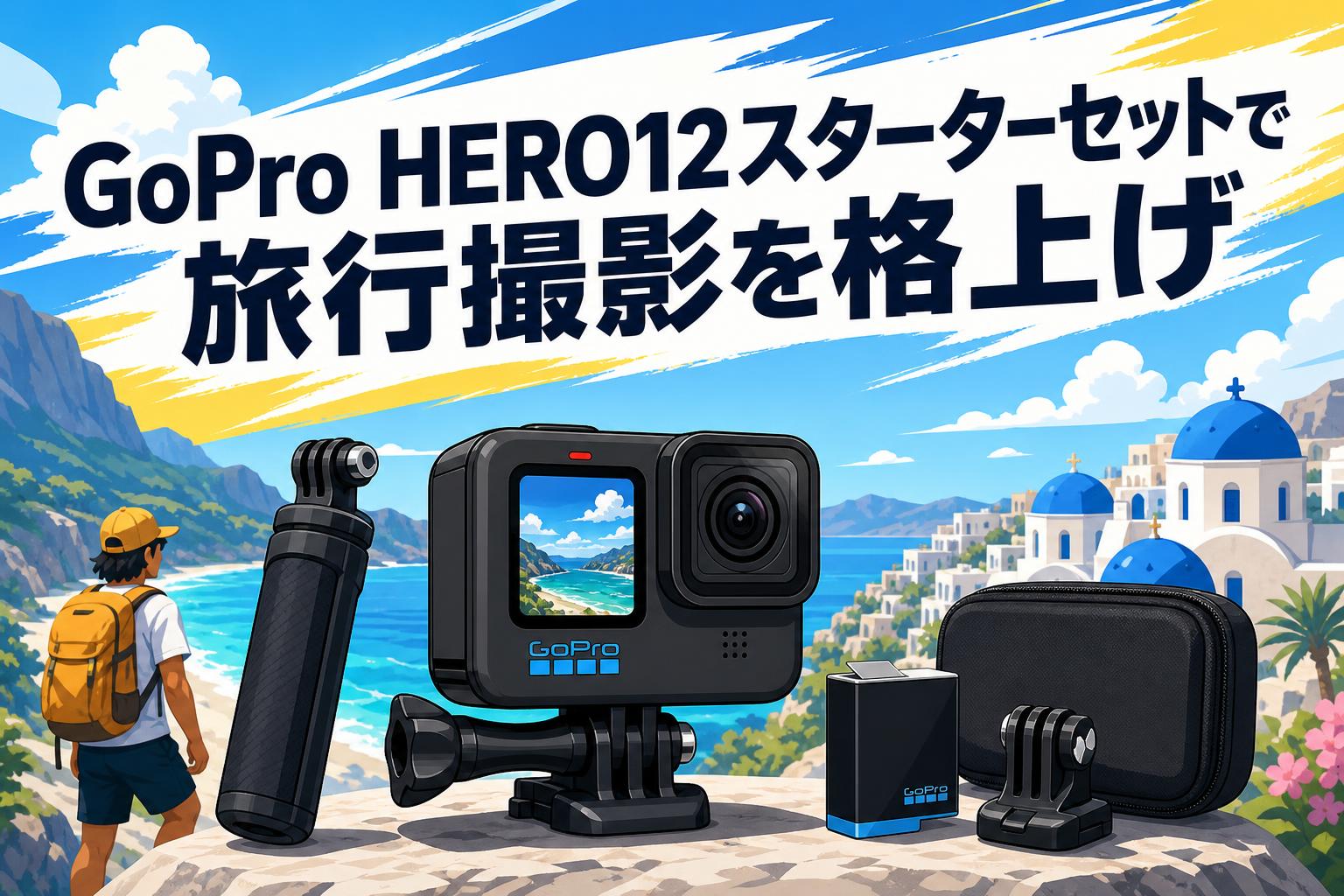 GoPro HERO12スターターセットで旅行撮影を格上げ | PANDA TIMES