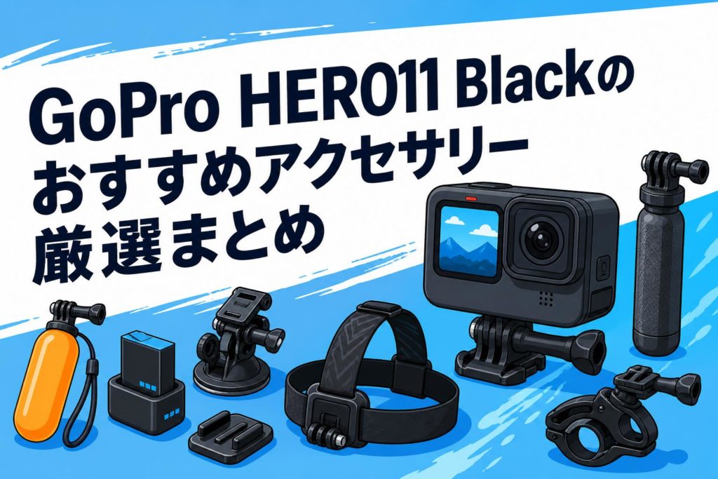 GoPro HERO11 Blackのおすすめアクセサリー厳選まとめ | PANDA TIMES