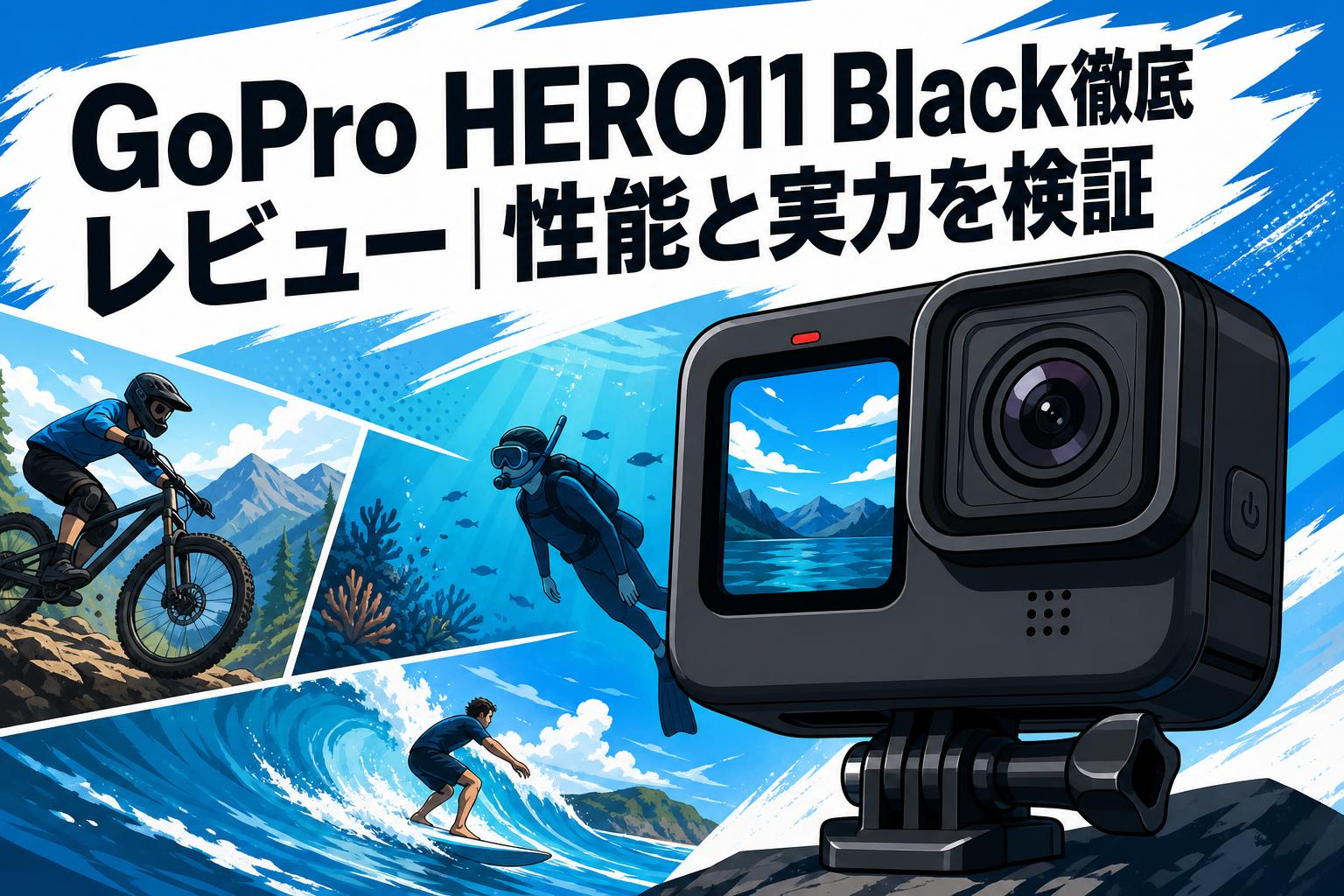 GoPro HERO11 Black徹底レビュー｜性能と実力を検証 | PANDA TIMES