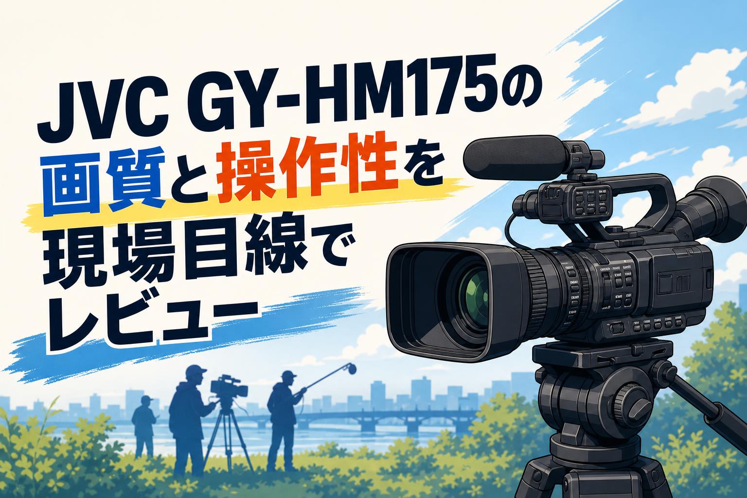 JVC GY-HM175の画質と操作性を現場目線でレビュー | PANDA TIMES