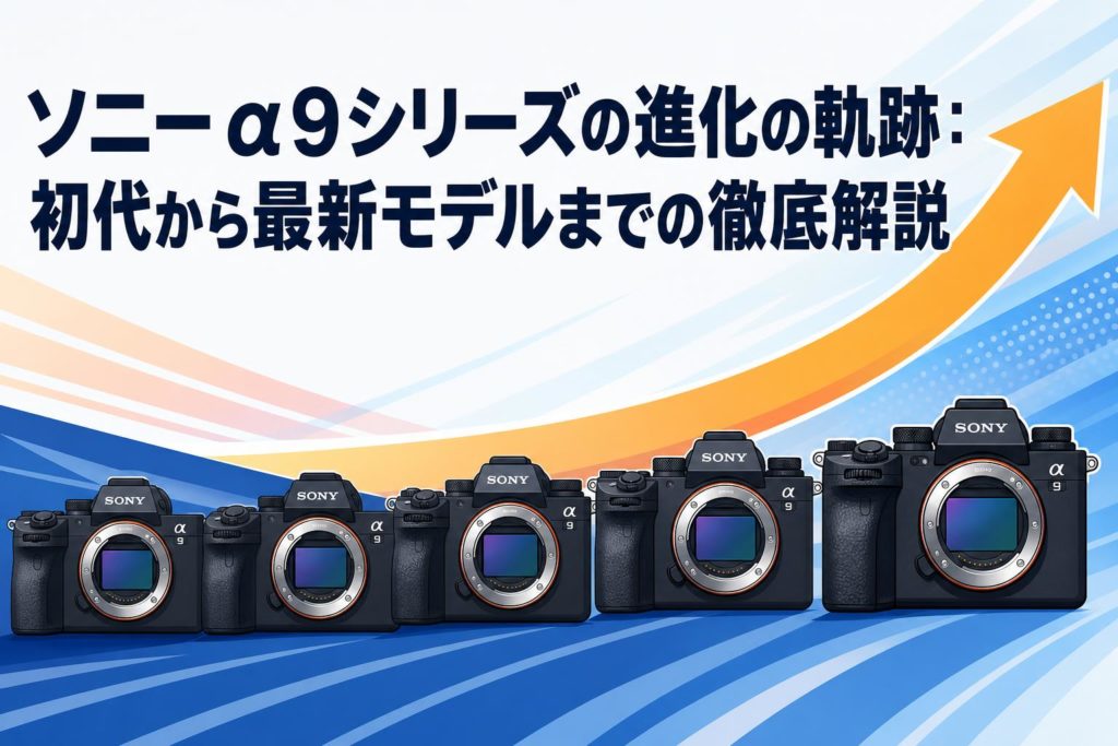 ソニーα9シリーズの進化の軌跡：初代から最新モデルまでの徹底解説