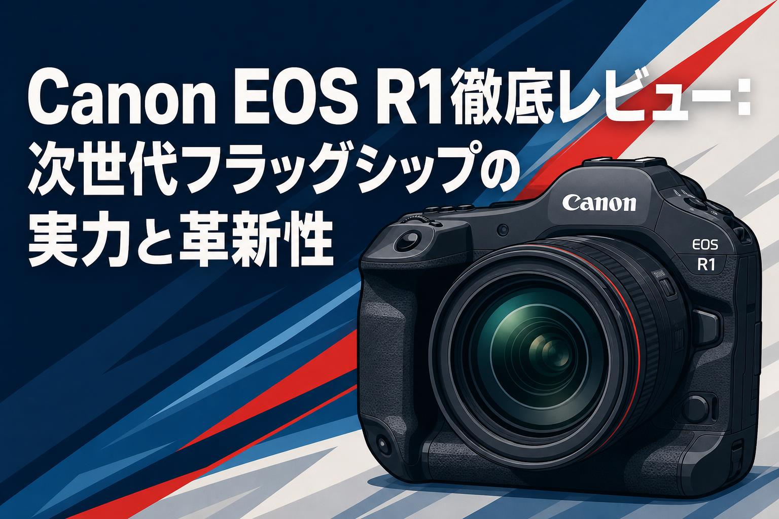 デジタルカメラ Canon EOS R1 Canon EOS R1徹底レビュー：次世代フラッグシップの実力と革新性
