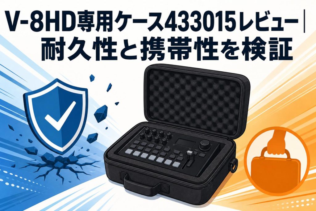 とはわさん専用 V-8HD専用ケース433015レビュー｜耐久性と携帯性を検証 | PANDA TIMES