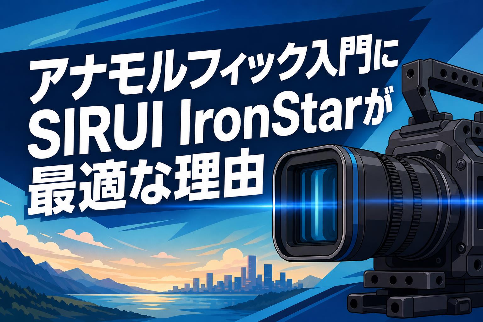 アナモルフィック入門にSIRUI IronStarが最適な理由 | PANDA TIMES