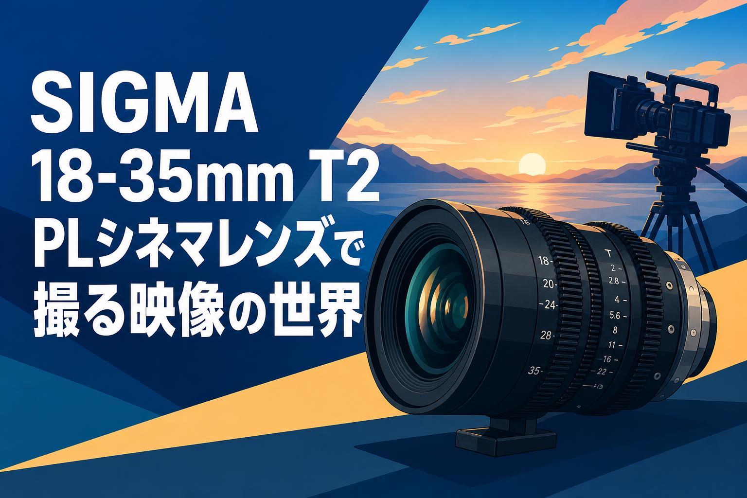SIGMA 18-35mm T2 PLシネマレンズで撮る映像の世界 | PANDA TIMES