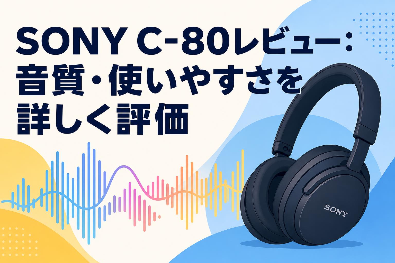 SONY C-80レビュー：音質・使いやすさを詳しく評価 | PANDA TIMES