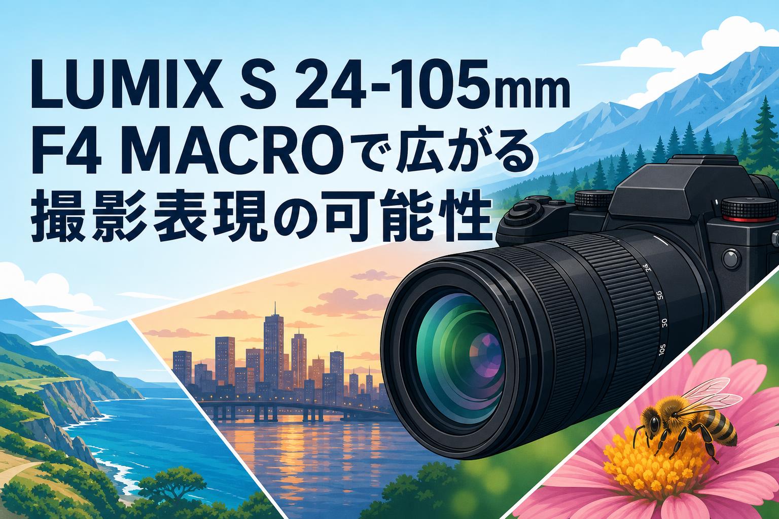 【ぷー】LUMIX S 24-105mm F4 MACRO 【難あり】 LUMIX S 24-105mm F4 MACROで広がる撮影表現の可能性 | PANDA TIMES
