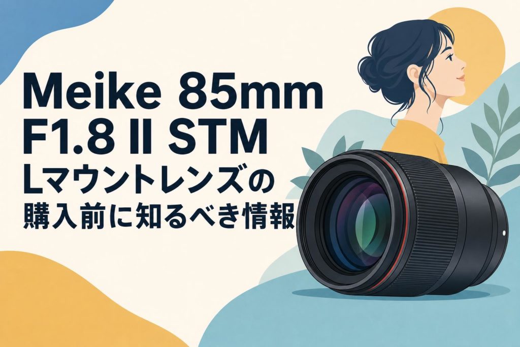 Meike 85mm F1.8 II STM Lマウントレンズの購入前に知るべき情報