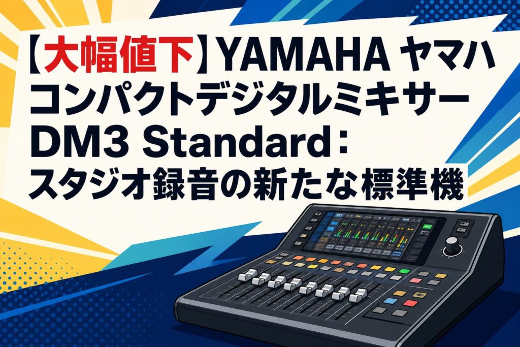大幅値下】YAMAHA ヤマハ コンパクトデジタルミキサーDM3 Standard