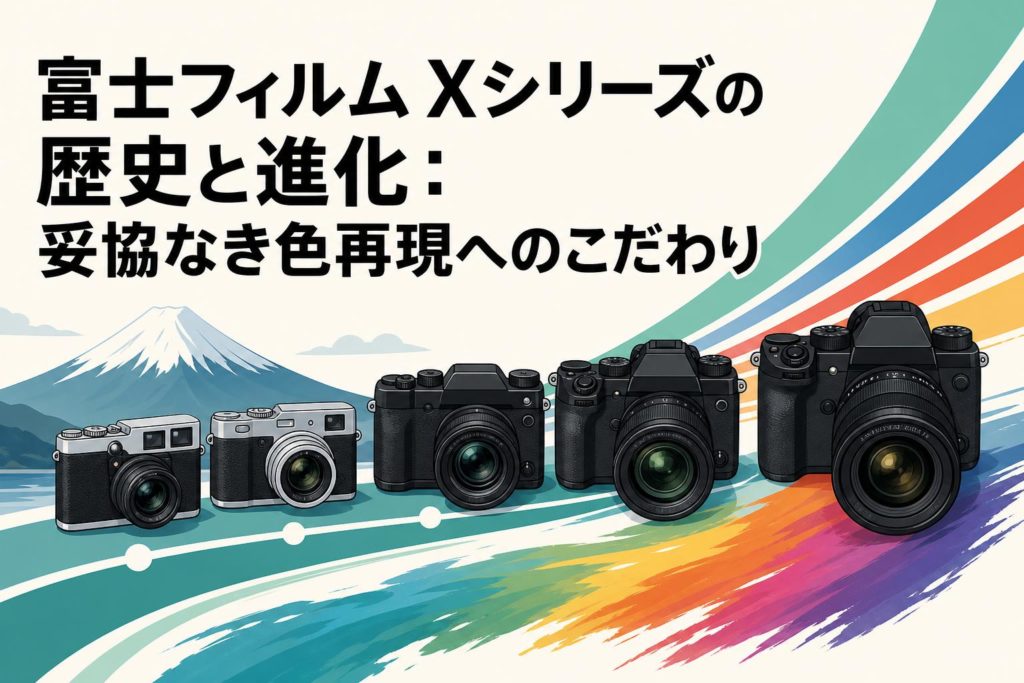 富士フィルム Xシリーズの歴史と進化：妥協なき色再現へのこだわり