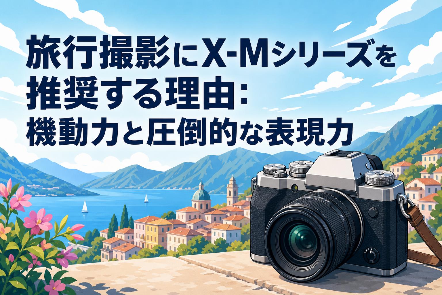 旅行撮影にX-Mシリーズを推奨する理由：機動力と圧倒的な表現力