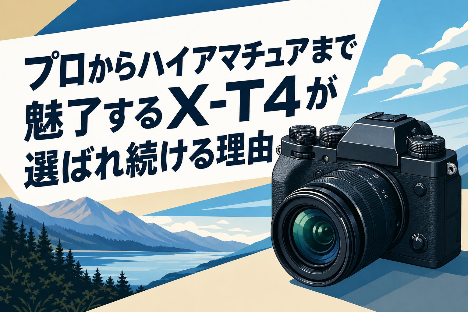 プロからハイアマチュアまで魅了するX-T4が選ばれ続ける理由 | PANDA