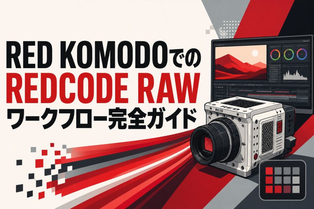 RED KOMODOでのREDCODE RAWワークフロー完全ガイド | PANDA TIMES
