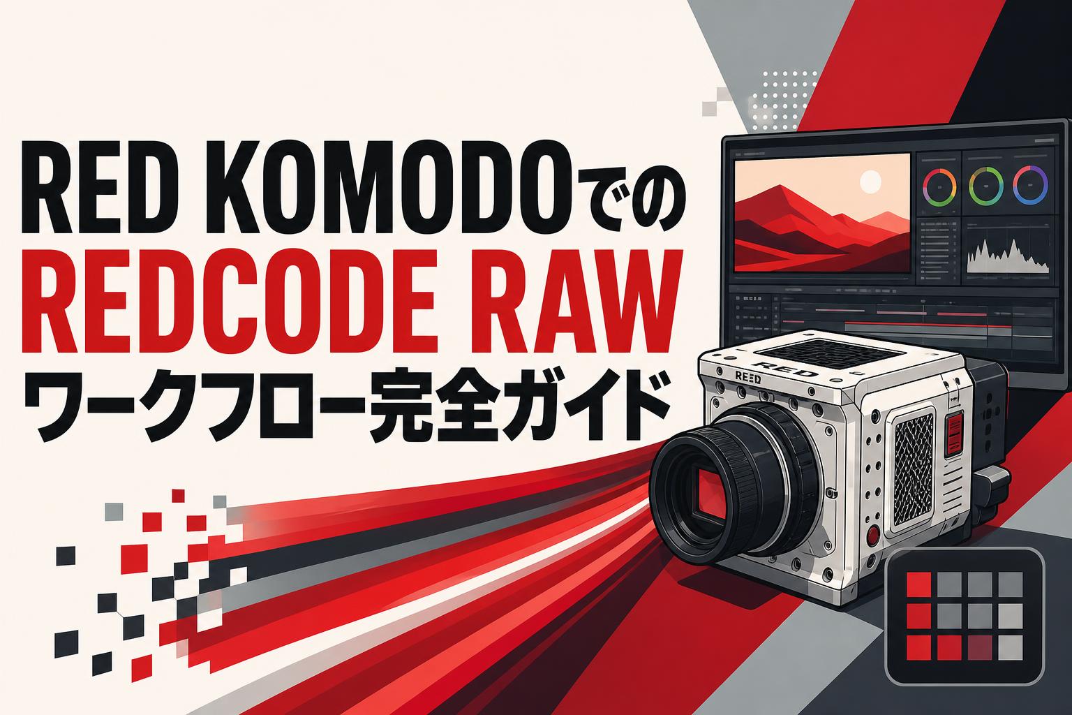 RED KOMODOでのREDCODE RAWワークフロー完全ガイド | PANDA TIMES