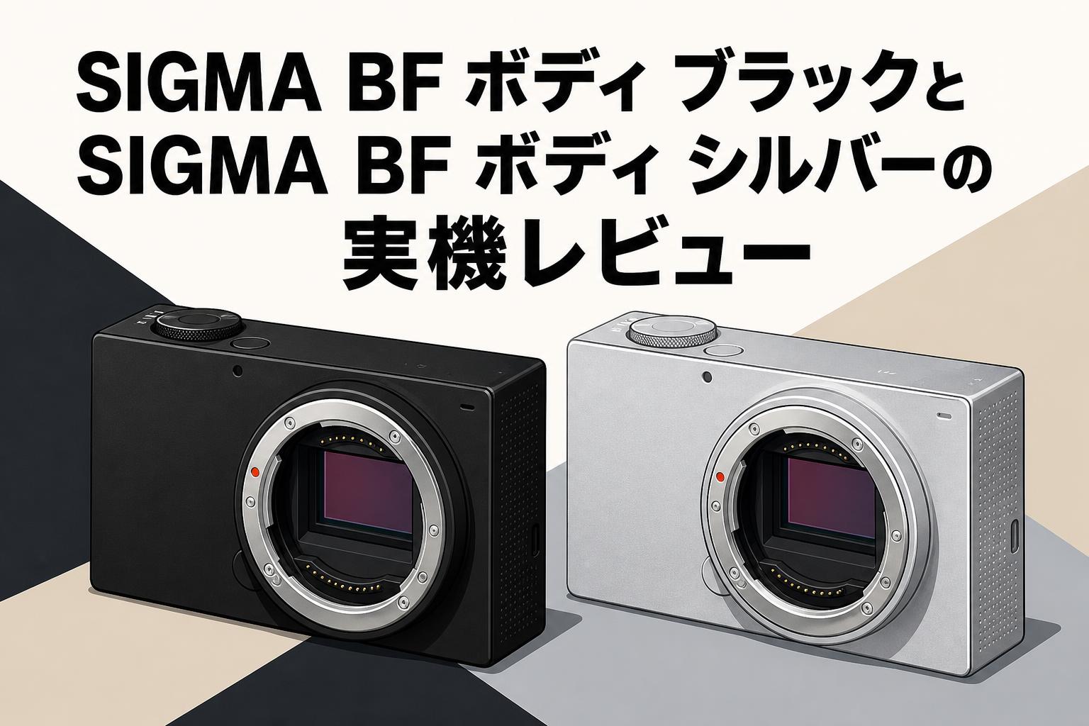 SIGMA BF シルバー ボディ 受注生産品】Sigma BF ミラーレス一眼カメラ シルバー [ボディ単体
