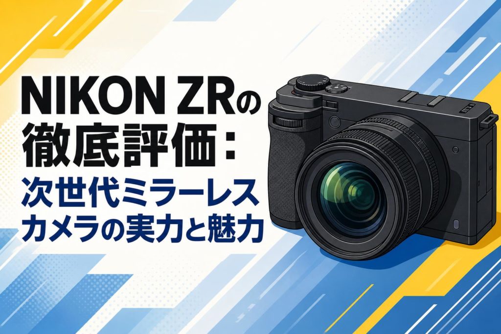 NIKON ZRの徹底評価：次世代ミラーレスカメラの実力と魅力 | PANDA