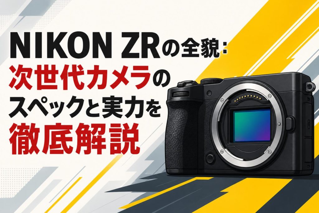 NIKON ZRの全貌：次世代カメラのスペックと実力を徹底解説 | PANDA