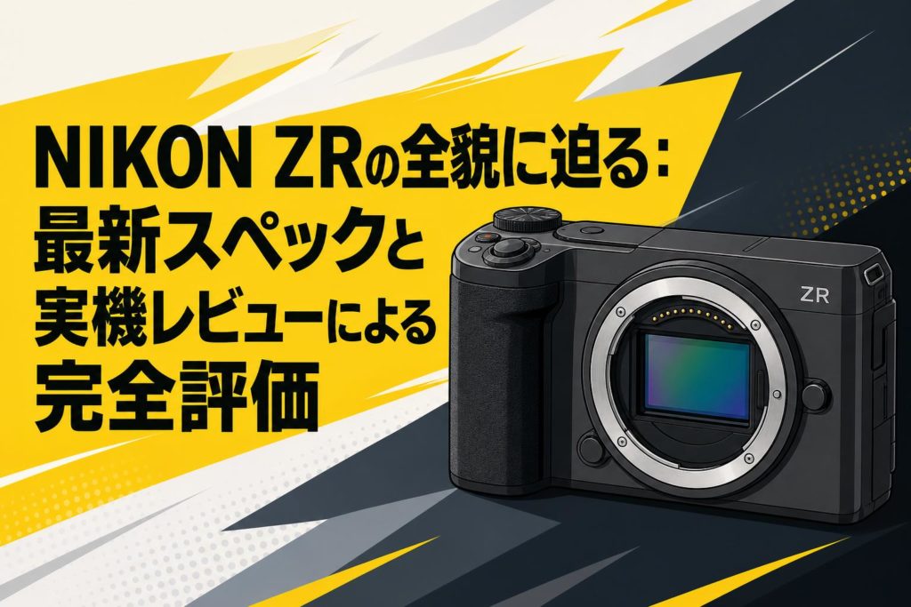 NIKON ZRの全貌に迫る：最新スペックと実機レビューによる完全評価
