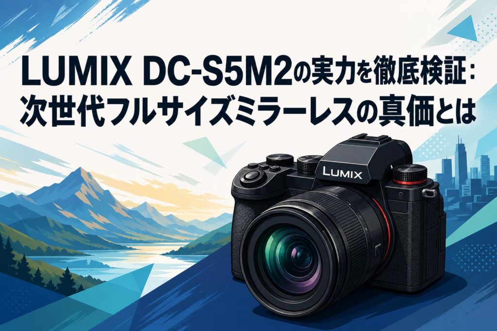 LUMIX DC-S5M2の実力を徹底検証：次世代フルサイズミラーレスの真価と