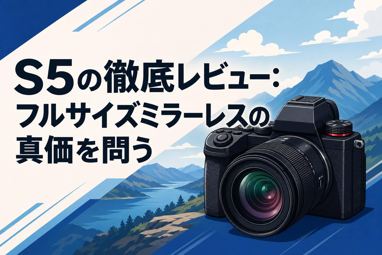Lumix S5の徹底レビュー：フルサイズミラーレスの真価を問う | PANDA
