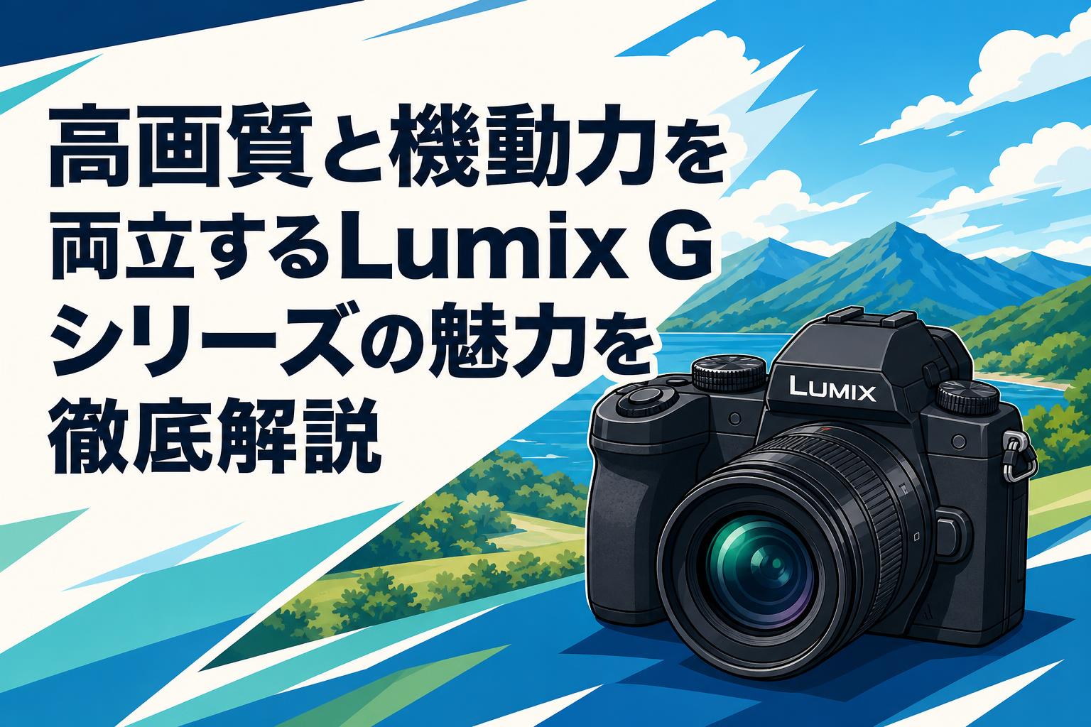 高画質と機動力を両立するLumix Gシリーズの魅力を徹底解説 | PANDA